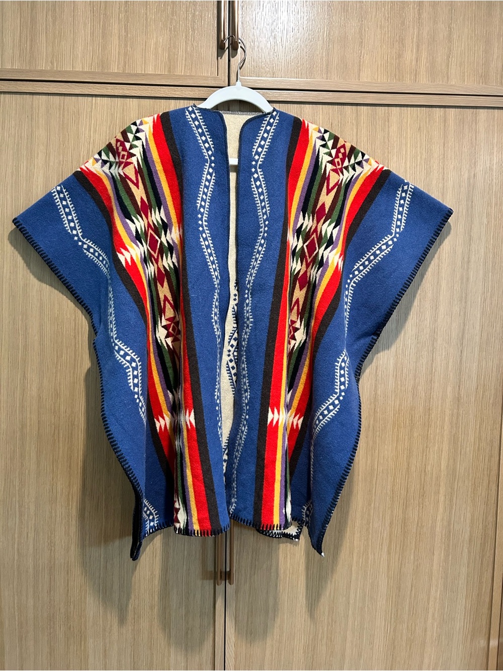 Vintage Pendleton Reversible Shawl